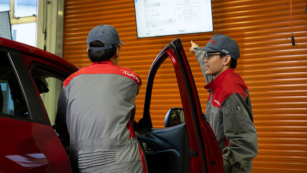 二級自動車整備士の資格を取得
